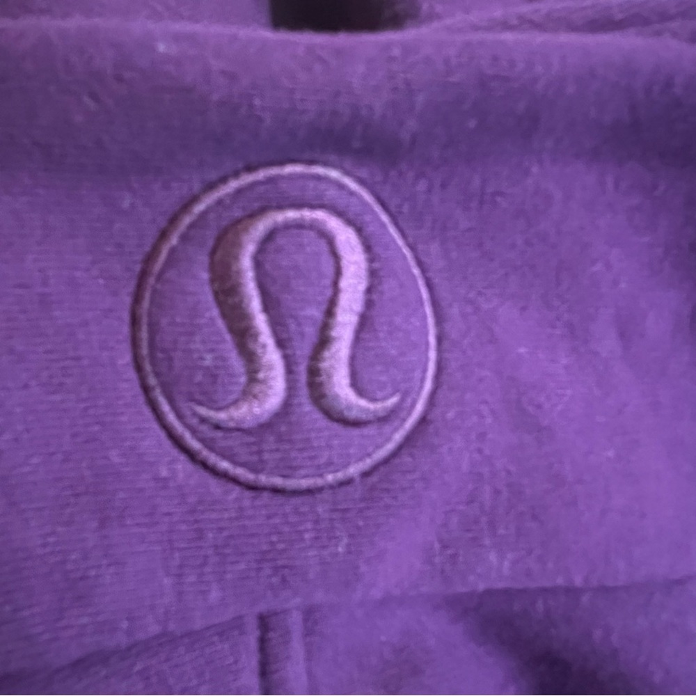 Lululemon scuba oversized full-zip hoodie purple - Picture 4 of 11